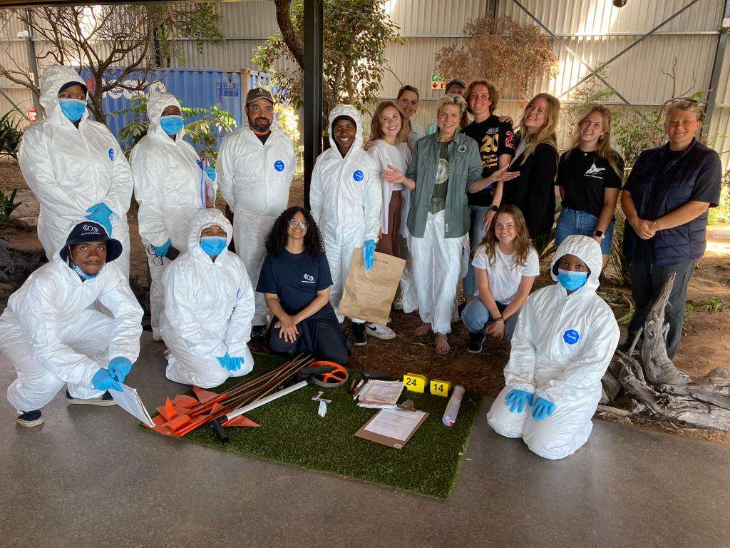 Green Skills learners team up with giraffes and Princess Laurentien for a day of Wildlife Crime-Solving, photo 5