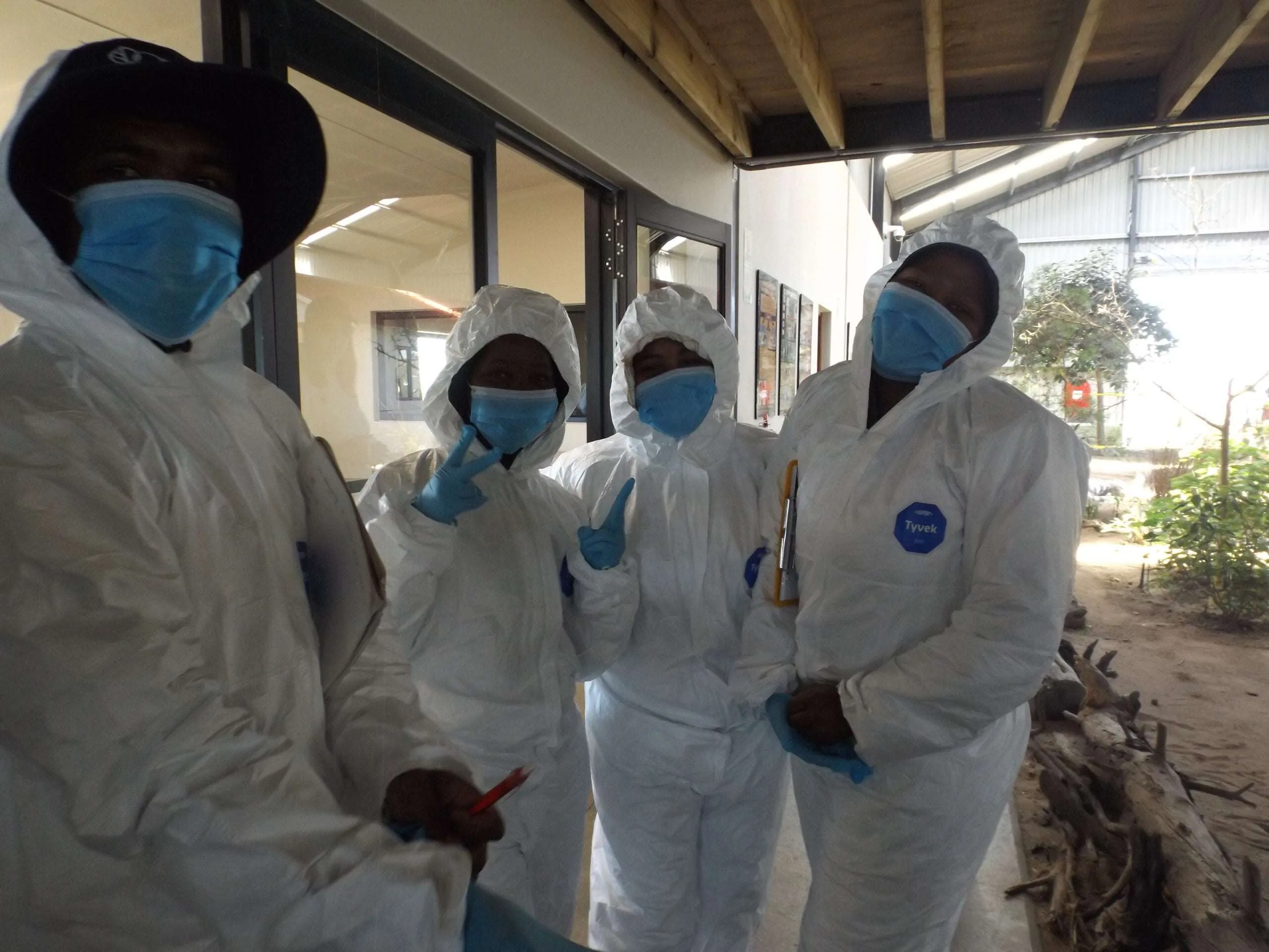 Green Skills learners team up with giraffes and Princess Laurentien for a day of Wildlife Crime-Solving