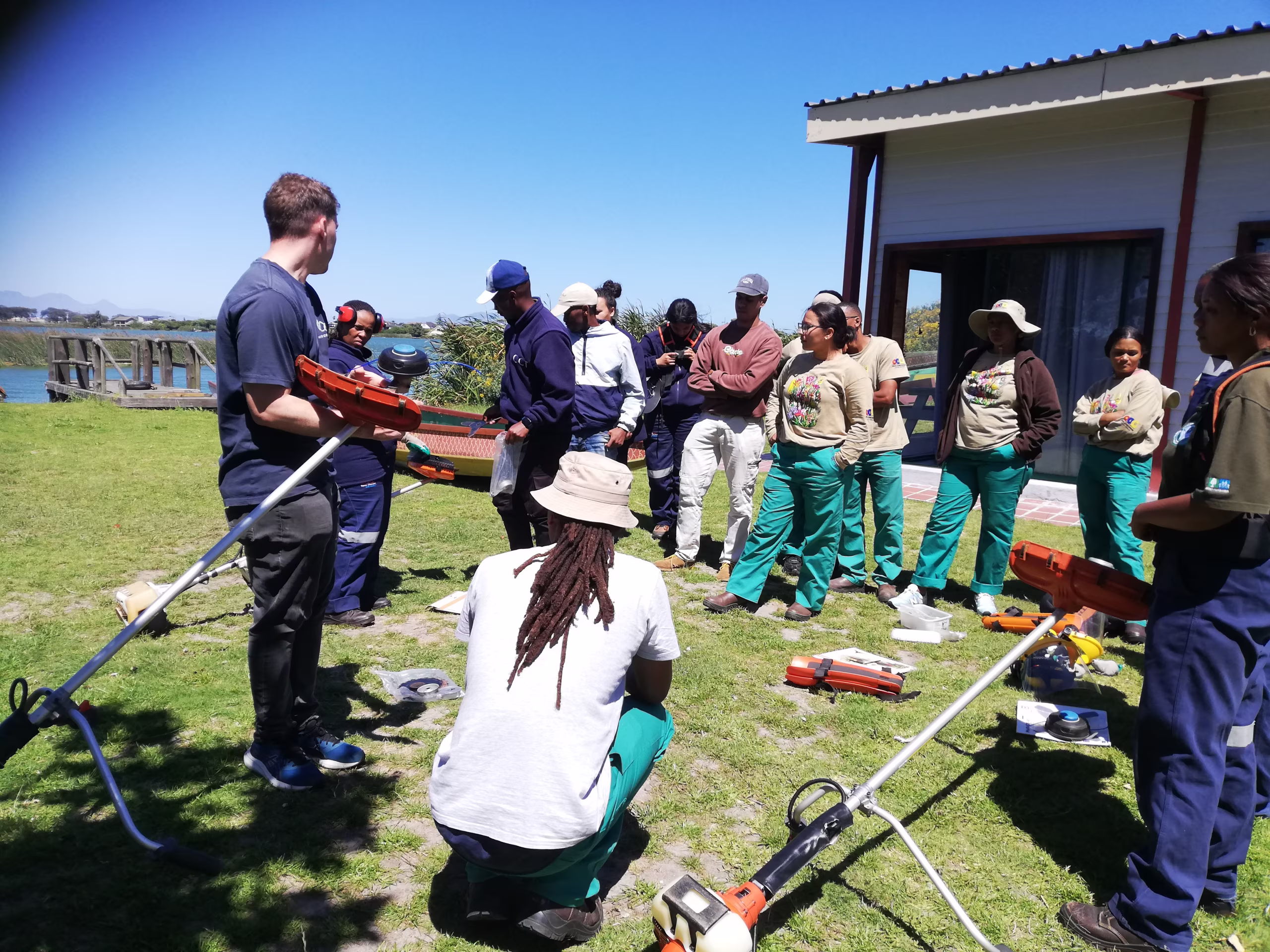 Skilling Youth for Conservation Work: Brush Cutter and Chainsaw Training, photo 1